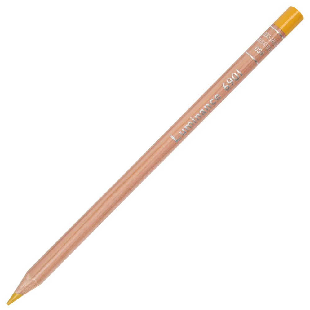 Lápis de Cor Caran d'Ache Luminance 034 Yellow Ochre